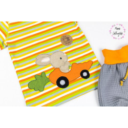 Stickdatei - Hasi Auto Fransenappli